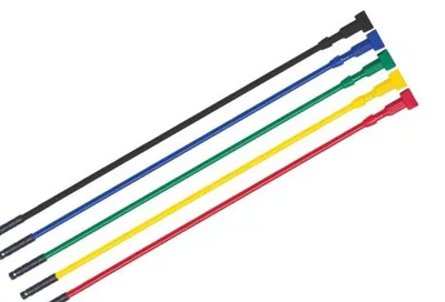 Bastón de Fibra de Vidrio con Portamechudo